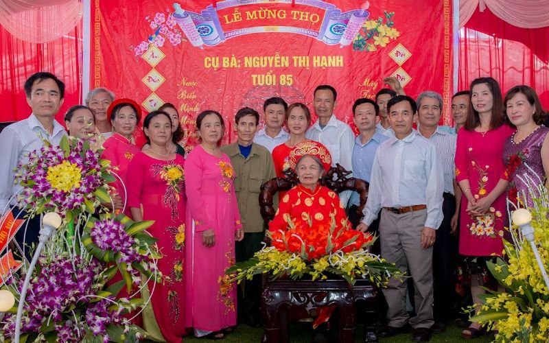 Văn hóa mừng thọ của người Việt Nam 