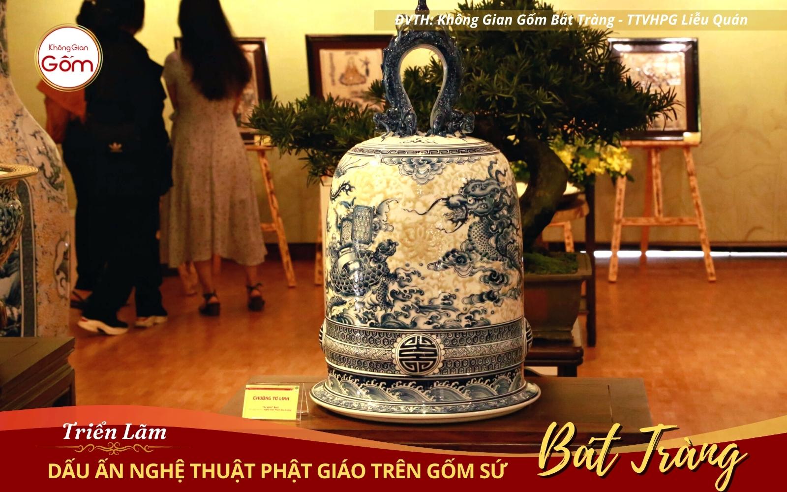 Thưởng lãm “Dấu ấn nghệ thuật Phật giáo trên gốm sứ Bát Tràng” tại Huế