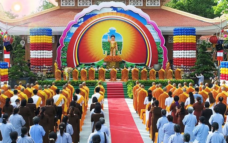 Đại lễ Phật Đản tổ chức tại chùa