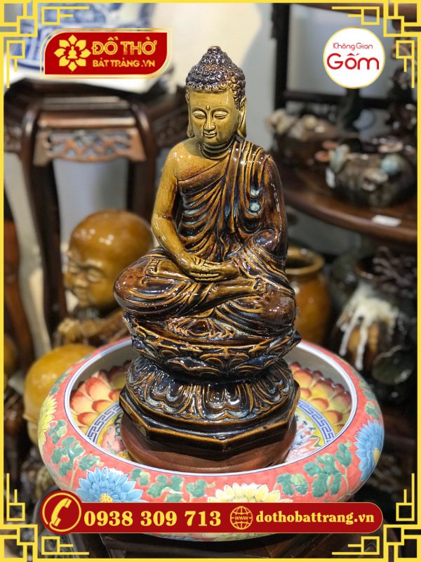 Bát minh đường tụ thủy và tượng Phật Thích Ca