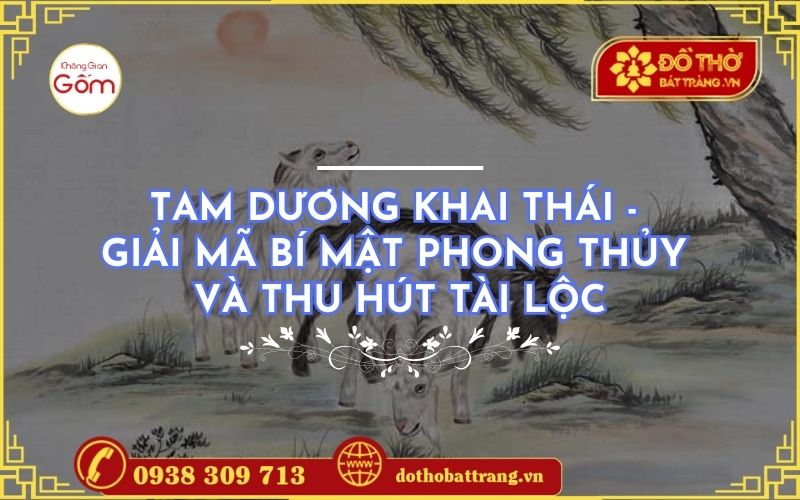 Tam Dương Khai Thái - Giải mã bí mật phong thủy và thu hút tài lộc